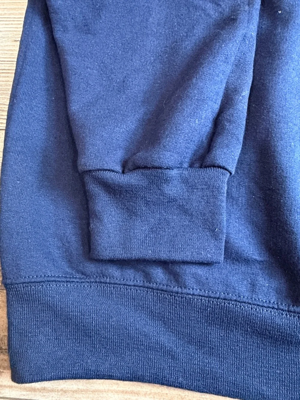 US Navy Quarter Zip Sweatshirt Jerzees Nublend‎ Mens Medium Navy Blue NWT